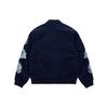 Palace Double Dragon Tour Jacket With Eagle Pattern And Embroidered Logos Unisex Outerwear Navy P23JK176