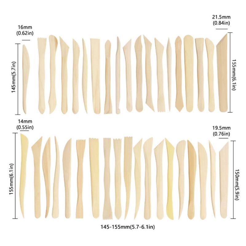 Multifunctional Pottery Tools Pottery Carving Tool Wood Clay Sculpting Tool Wire Clay Cutter Clay Modeling Shaping Tool