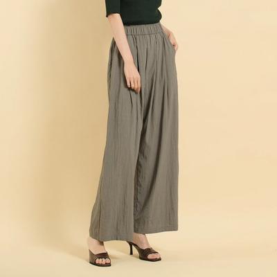 Banded Tuck Pleated Pants B5m5g395
