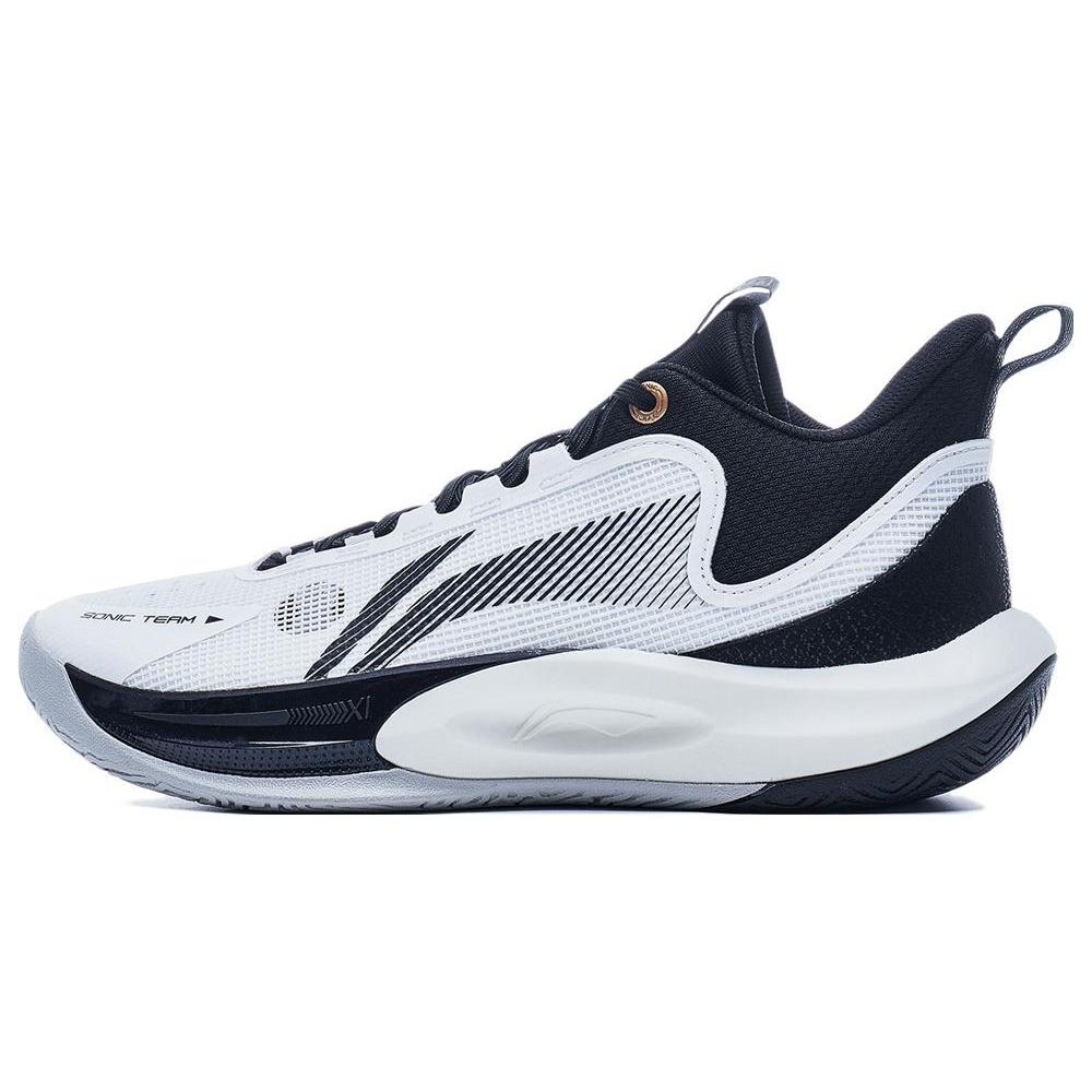 Li-Ning Sonic 11 Team White Black Men s ABPT057-1 EU 40⅓