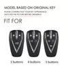 Hallmo Handmade Leather Car Key Case Cover  For Changan CS35PLUS CS55 PLUS CS75 PLUS