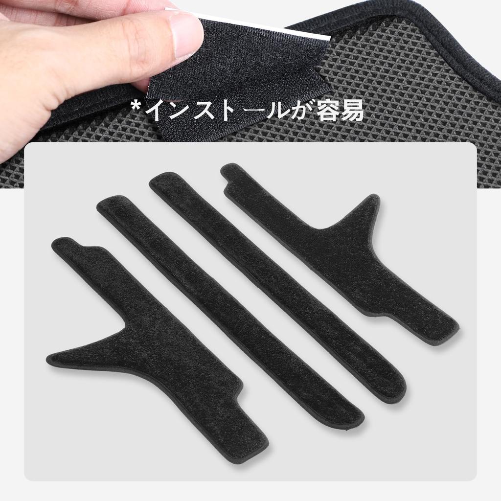 LUCKEASY Toyota Prius 60 Series Side Step Mat Side Step Mat R5.1-Present Dirt Prevention