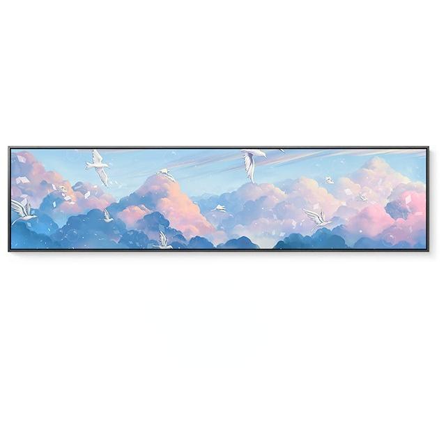 Fantasy Bedside Jednorožec Zasněný plakát a obrazy na plátně Nodic Style Wall Art Plakáty do obývacího pokoje Ložnice Galerie