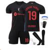 2024/2025 Barcelona Yamal Kids Sportswear Soccer Jersey, Black, Polyester