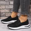 Fashion Casual Slip On Platform Sneakers for Women Lightweight Breathable Walking Shoes Woman Comfort Thick Sole Non Slip Sports Shoes