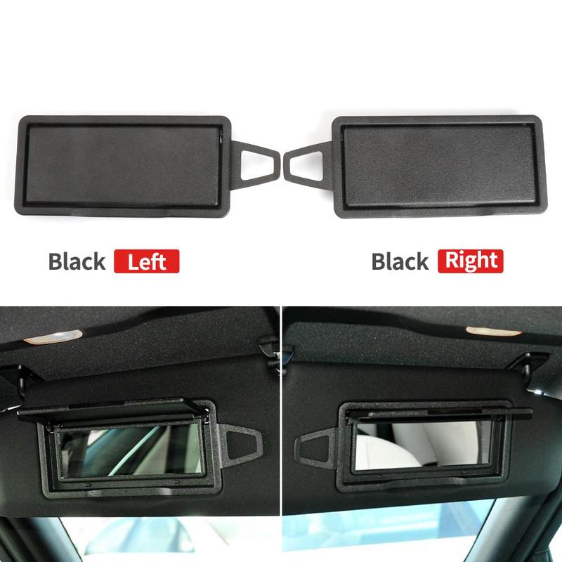 For Mercedes Benz W204 W207 Car Interior Sun Shade Visor Makeup Cosmetic Mirror Cover For C Class E Coupe C180 C200 E260 E300