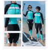 Unisex Long Sleeve Rash Guard Set With Pants UV Protection Swimwear Snorkeling Surfing Water Sports