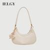 Niche Underarm Bag Fashion Denim Portable One-Shoulder Crescent Bag Casual All-Match