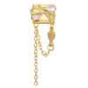 Y2K Romantic Heart Lock Bow Star Butterfly Chain Pendant Italian Charm Links Fit 9mm Stainless Steel Bracelet DIY Making Gift