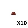 US Soviet British Soldier Figures Helmet M1ssh40 M3 Beret Military Accessories Building Blocks Toys For Children J004