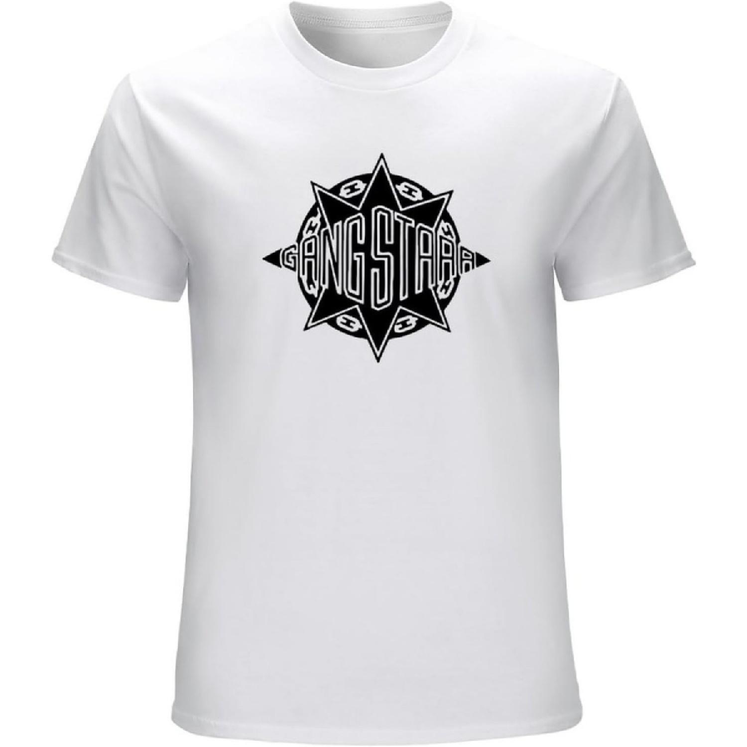 XINYIFENG Gang Starr DJ Premier Рэп Хип-Хоп Футболка Футболка Белая S
