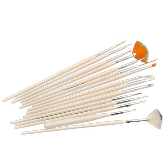 15 Pcs Professional Nail Art Design Painting Drawing Pen Brush Set Nail DIY Tool
