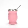 Tazza per Mate Argentina in Acciaio Inossidabile 304 da 8 oz con Cannuccia Cucchiaio
