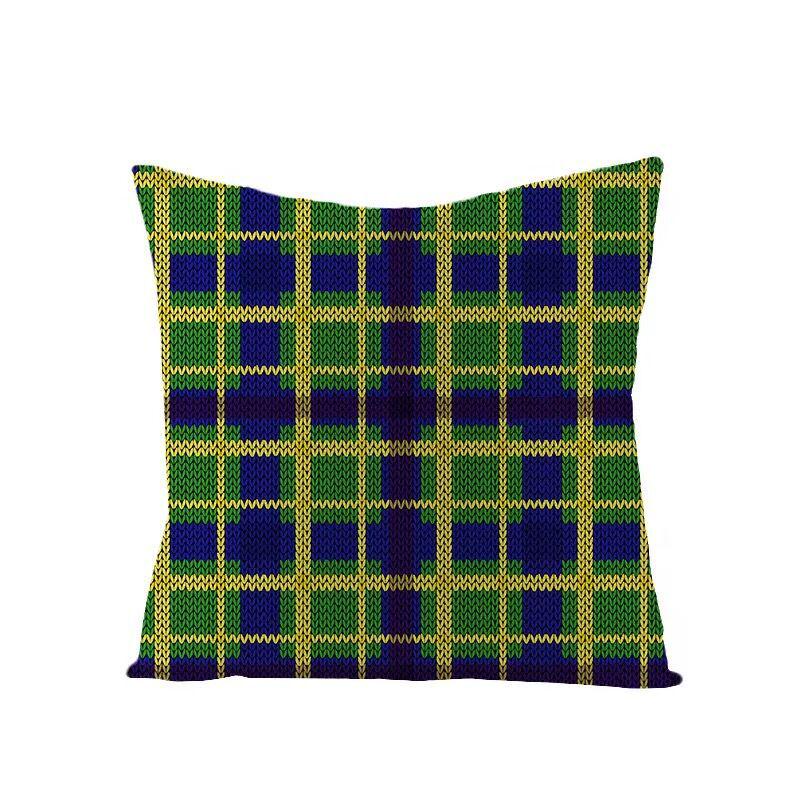 Linen Christmas Pillowcase Home Christmas Sofa Pillowcase Christmas