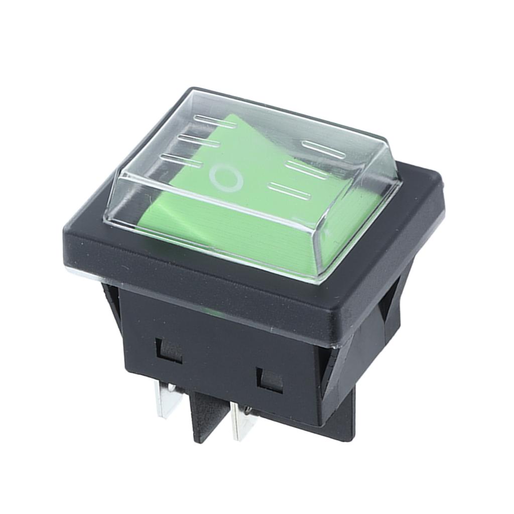 Power Switch Quick Response 4 Pin Compact Easy Replaceable Durable Convenient Practical Green
