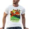 Vintage Swiss horse racing sport advert Switzerland TShirt Trend Art Print TShirt