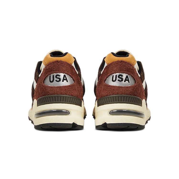 Teddy Santis x New Balance 990v2 Made in USA Black Tan Unisex Sneakers Brown M990BB2