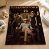Serie Y-Yellowstone Wohndecken Weiche Warme Flanelldecke Bettwäsche für Bett Wohnzimmer Zuhause Sofa