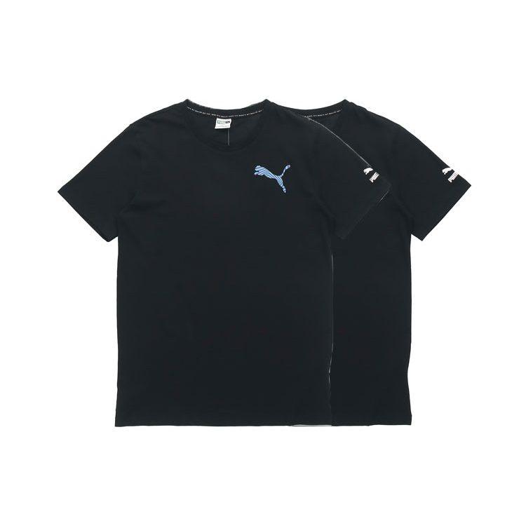 PUMA T Shirts Men's Crew Neck Moderate Straight Fit 596631-01