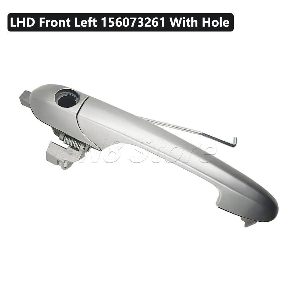 156073261 156073259 Outer Door Handle For Alfa Romeo 147 2000-2010 LHD Exterior Door Handle Front Left Or Right