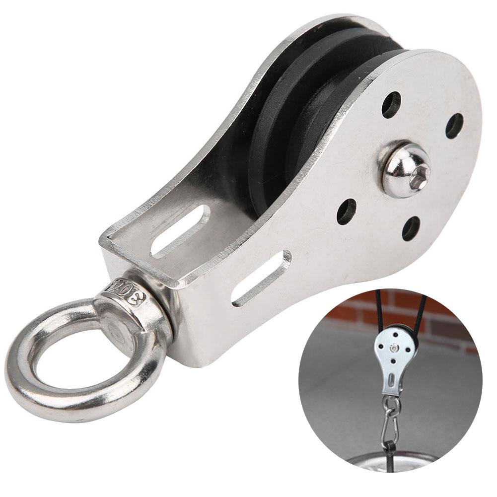 Fitness Equipment Bearing Lifting Pulley Hanging Wheel Mute Silent Traction Fixed Pulley