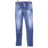 Dsquared2 S75LB0522 Jennifer Stretch Cut-Off Denim Bottoms 34 blueUsed