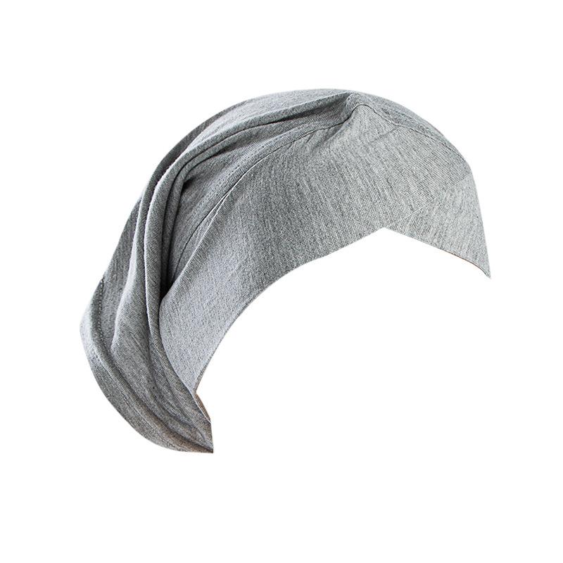 Forehead Criss Cross Muslim Turban Solid Stretch Inner Hijab Caps Ready To Wear Women Head Scarf Under Bonnet Turbante Mujer