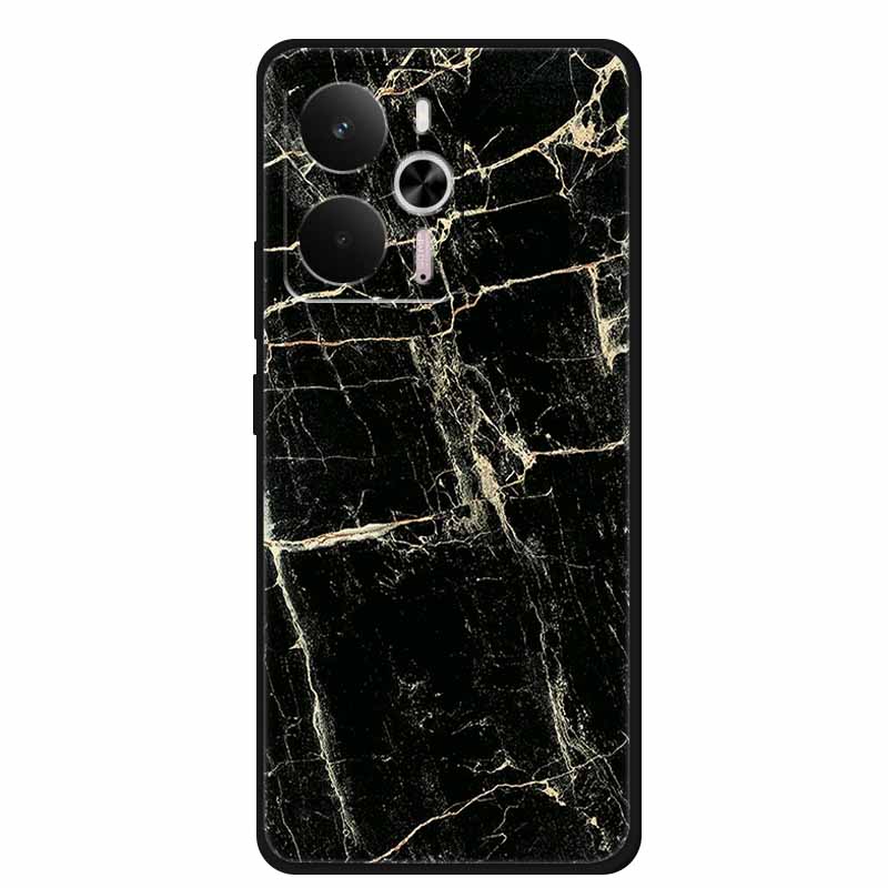 For Realme 14 Case Realme14 5G RMX5070 Phone Shell Soft Silicone Back Cover For Realme 14 Global Black TPU Funda Cute Capa Coque