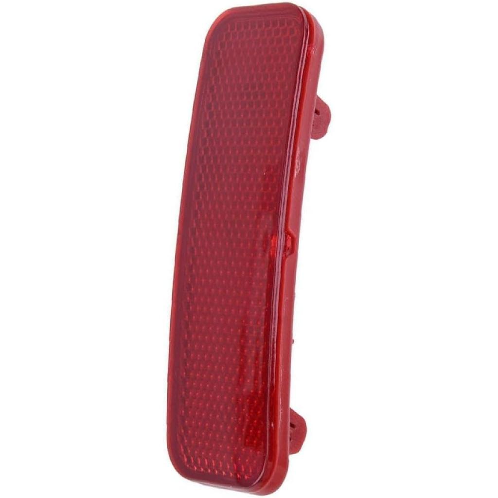Red Rear Bumper Reflector, Compatible with Ford Transit 150/250/350/350 HD 2015-2020, Transit Connect 2014-2022, Brake Light Lamp Red Lens Rear