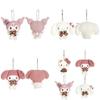 Lovely Kuromi Meledy Yuge Gugu Plush Toy Hanging Pendant Japanese Cartoon Bag Decoration Gift