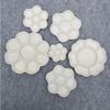 Portable Ceramic Paint Palette White Porcelain Palette Multiple Uses Mixing Colour Tray  Painting