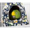 Bird Nest Winter Warm Bed House Plush Tent Hideout for Parrot Sleeping Playing