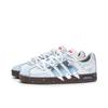 adidas VL COURT 2.0 Neve Gelada Resistente à Abrasão Resistente à Abrasão Cano Baixo Tênis de Skate Unissex Azul Marrom HQ1802(TeamM-S-BOX)