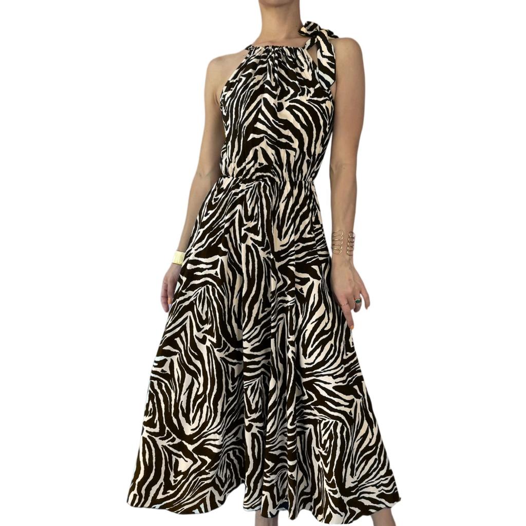 Summer Dress Women's Long Boho Beach Dress Elegant Maxi Dress Sleeveless Summer Tunic Dress