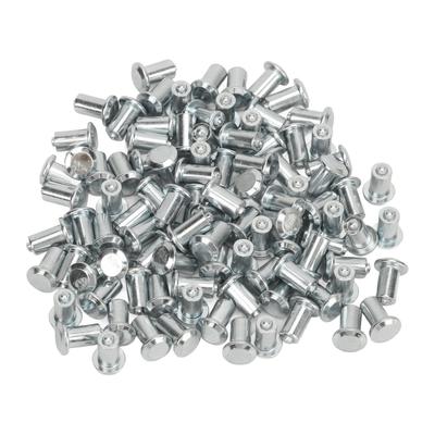 100 Piezas 11mm Longitud Rueda Neumático Tachuelas Antideslizantes Carburo Atornillables Tachuelas para Neumáticos para Coche Camión Bicicleta