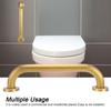Maniglione in Rame per Doccia Barra di Equilibrio da Bagno Corrimano di Sicurezza Maniglia di Sicurezza per Vasca da Bagno per Anziani 30cm