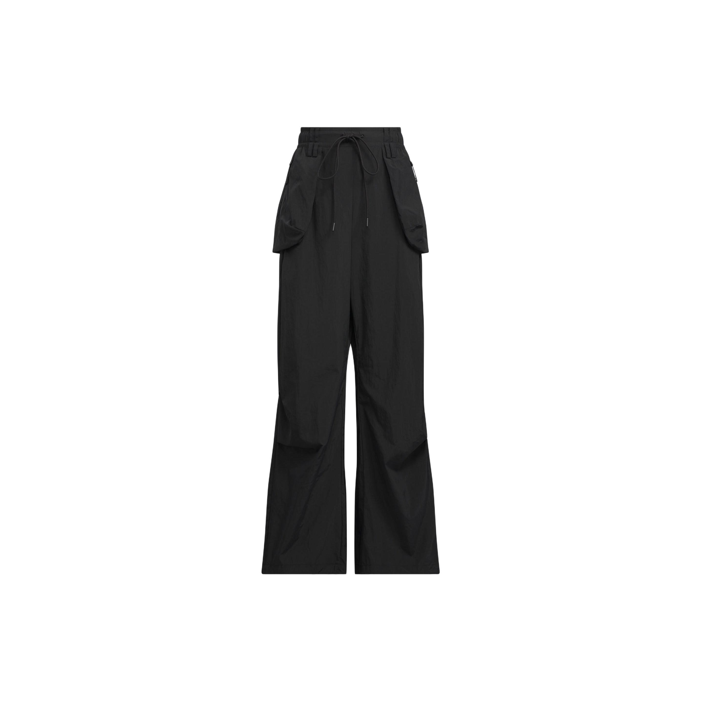 

New Adidas PARACHUTE TRACKSUIT BOTTOMS Casual Pants Women s Black JI7542 XL