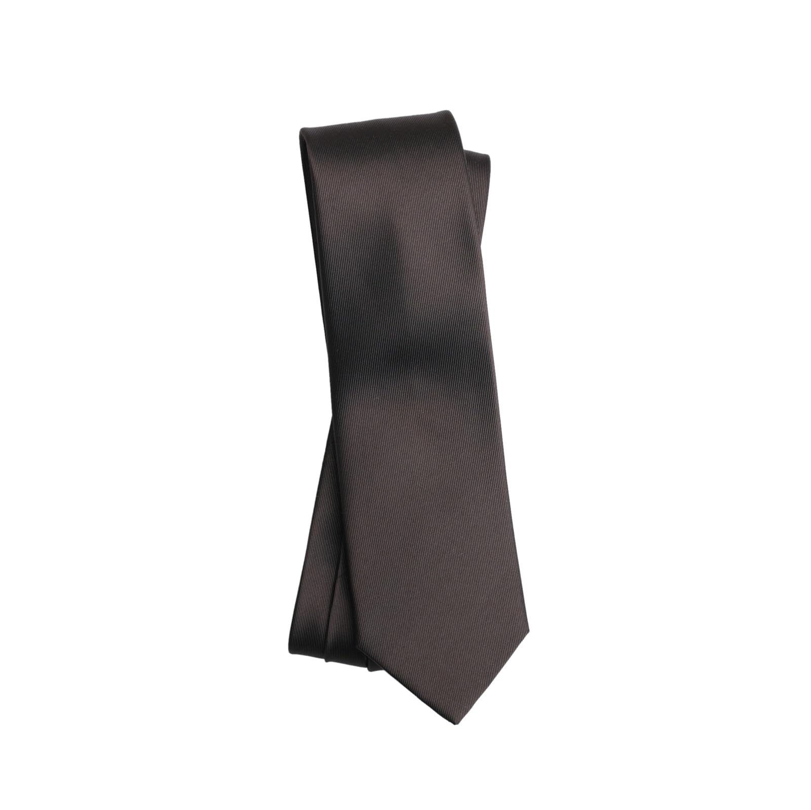 [Y&TAILOR] Premium Silk 100% Twill Solid Color Tie, High Quality, Kyoto Tango-made, Stylish Brand, Made in Japan (Dark Brown)