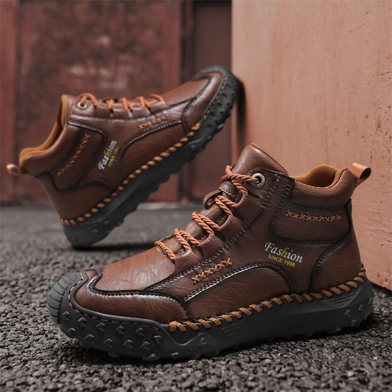 38-48 Herbst /Frühling Handgefertigte Herrenstiefel Schuhe Bequeme Stiefeletten für Herren Freizeitschuhe Mokassins Herren Werkzeugschuhe