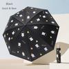 Outdoor Automatic Umbrella, Sun Umbrella for Women, Sun Protection, Uv Protection, Foldable Sunshade Umbrella for Both Sunny and Rainy Weather