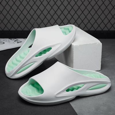 Calzature Estive per la Casa da Uomo per il Bagno Sandalo Impermeabile Antiscivolo Versatile da Spiaggia Suola Spessa Sandalo da Uomo
