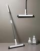 110AAC Long Handle Detachable Floor Scraper Brush for Bathroom and Kitchen Cleaning