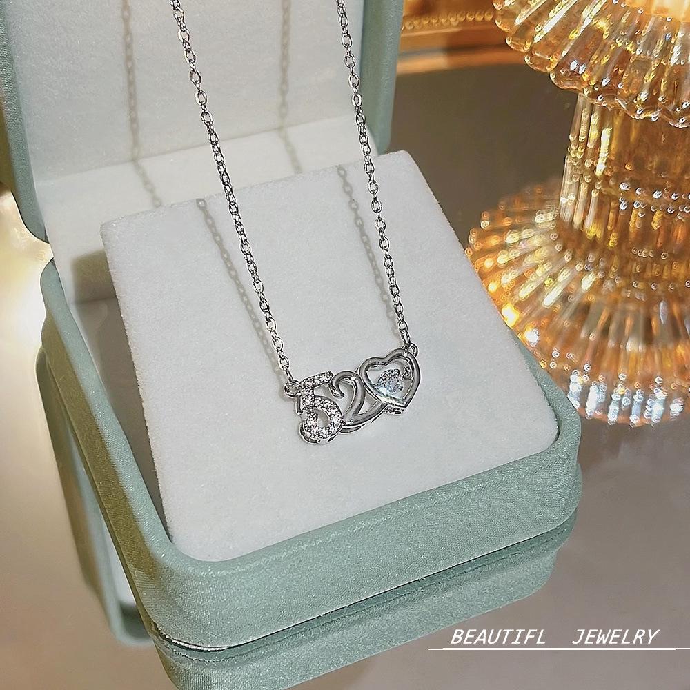 Korea's Best-Selling Clavicle Pendant Necklace - Super Fairy Titanium Steel Jewelry for Women