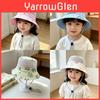 Cartoon Kids Summer Sun Protection Fisherman Hat Breathable Cotton For Boys And Girls