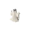 Resin Halloween Middle Finger Ghost Pumpkin Sunglasses Middle Finger Ghost Ornament Cartoon Small