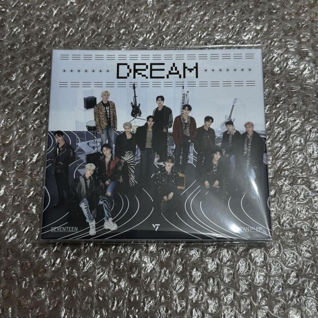 [USED] SEVENTEEN DREAM 5-CD set (no trading cards included)