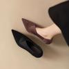 Primăvară/ Toamnă Nou Pantofi Stiletto Confortabili Pantofi de Damă Suedă Petrecere Pantofi de Damă Modă Vârf Ascuțit Tocuri Înalte Zapatos De Mujer