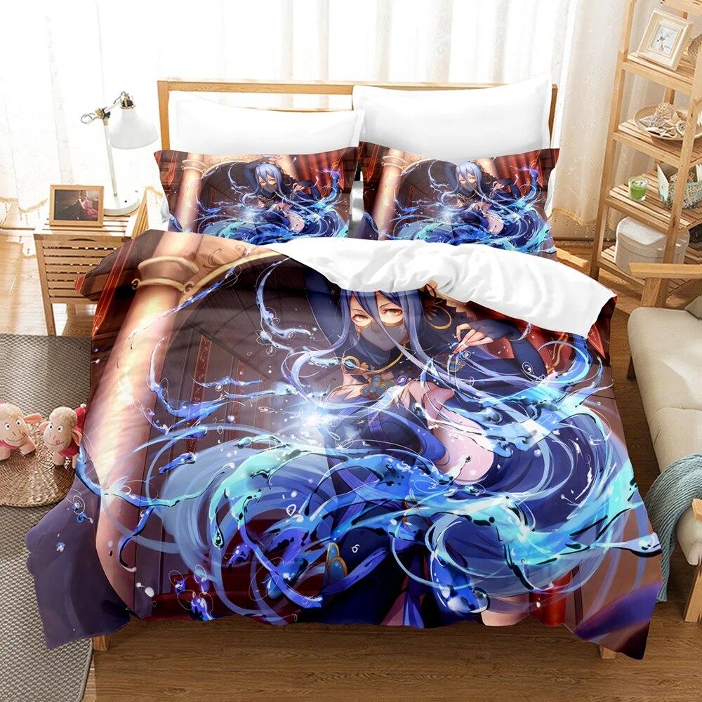 3D Fates Bedding Sets Duvet Cover Set With Pillowcase Twin Full Queen King Bedclothes Bed Linen