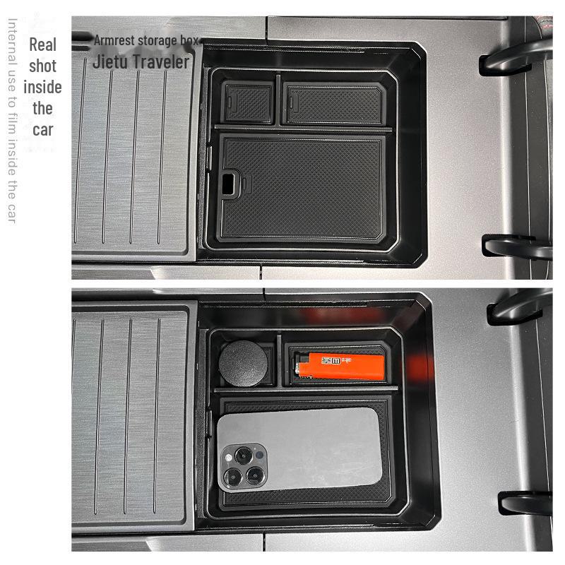 Chery Jetour Traveller Armlehnenbox – Praktische Aufbewahrungslösung fürs Auto