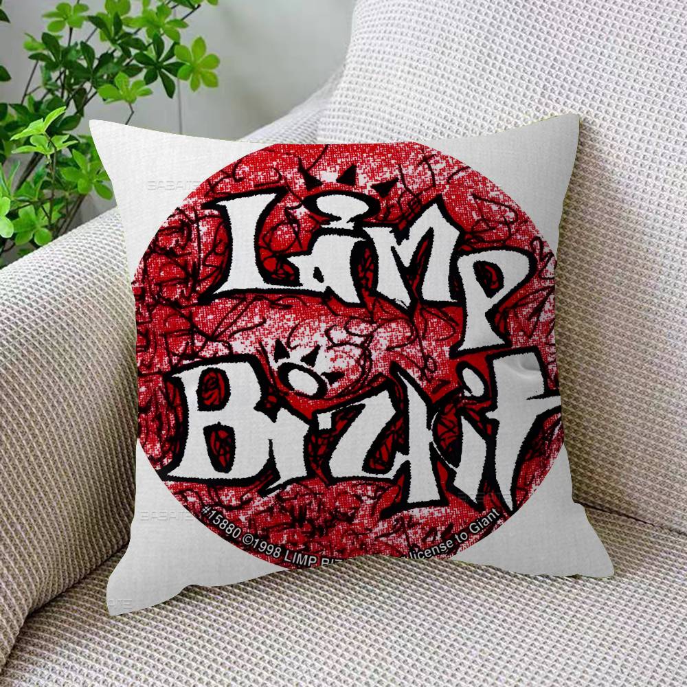 L-Limp Band B-Bizkit Cushion Cover Inches Farmhouse Decor Home Throw Pillow Covers for Couch Decorations